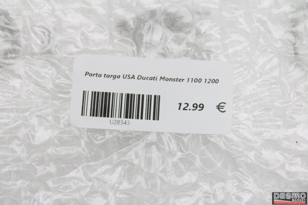 Porta targa USA Ducati Monster 1100 1200 - immagine 7