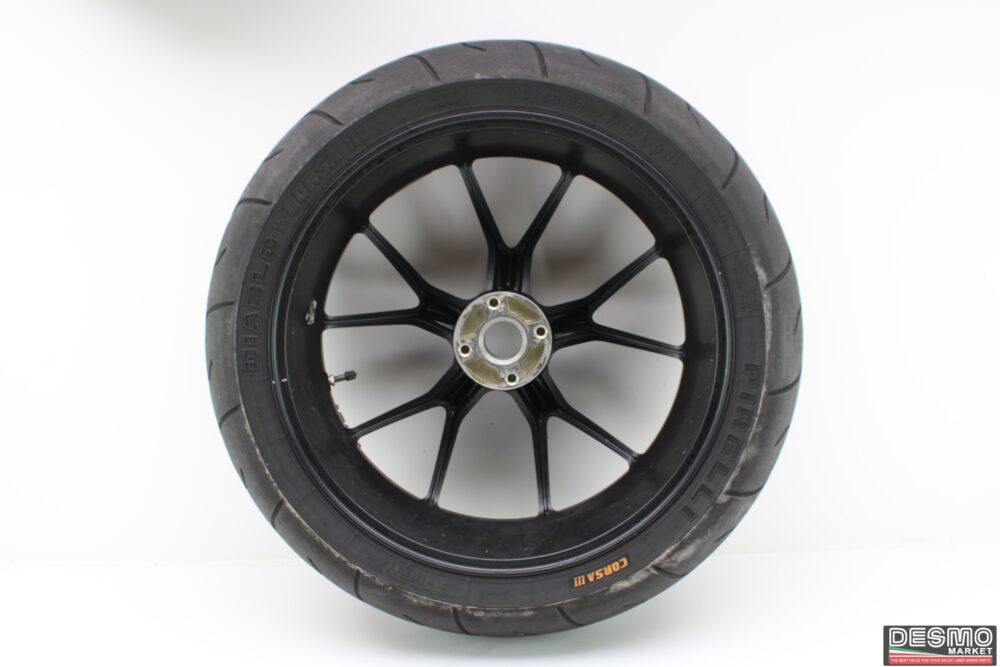 Cerchio ruota posteriore Ducati 848 S4R 916 Hypermotard - immagine 3