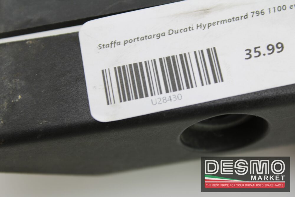 Staffa portatarga Ducati Hypermotard 796 1100 evo - immagine 6