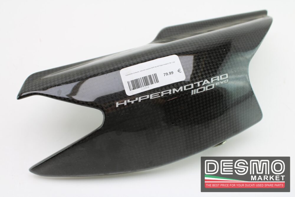 Fianchetto carbonio  laterale sinistra OEM Ducati Hypermotard 796 1100