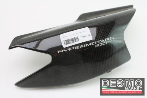Fianchetto carbonio  laterale sinistra OEM Ducati Hypermotard 796 1100