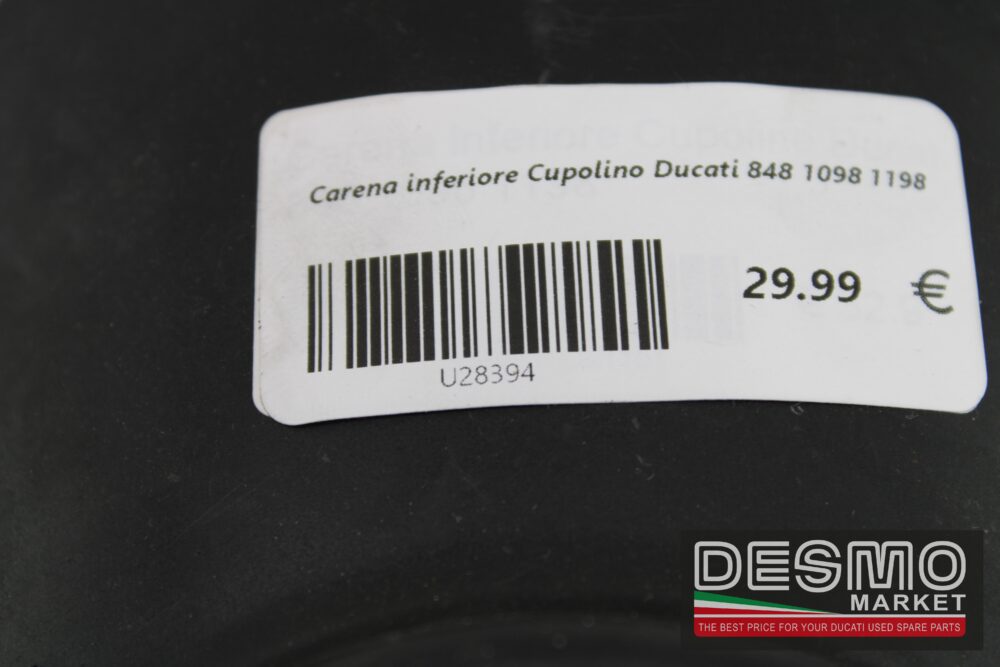 Carena inferiore Cupolino Ducati 848 1098 1198 - immagine 6