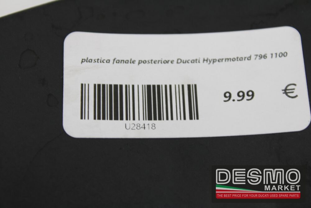 plastica fanale posteriore Ducati Hypermotard 796 1100 - immagine 3