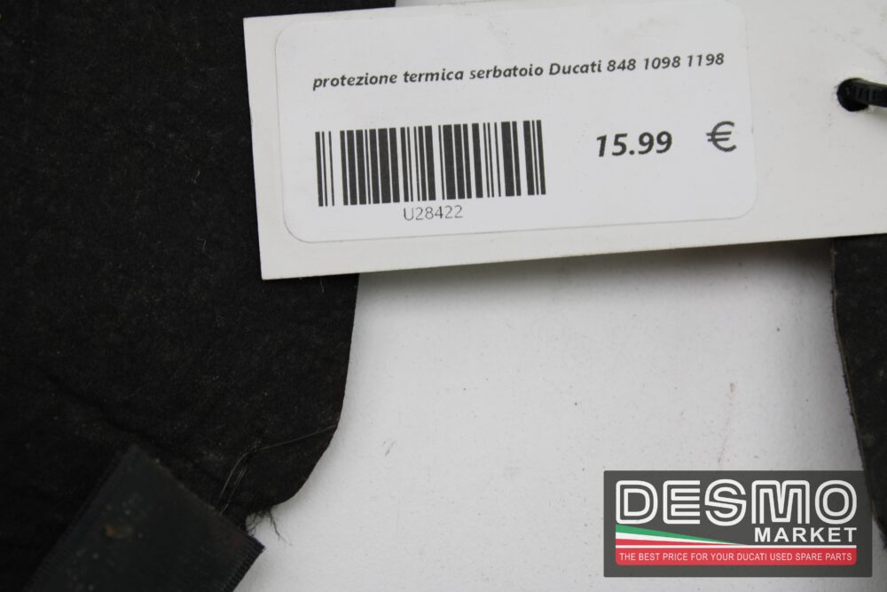 protezione termica serbatoio Ducati 848 1098 1198 - immagine 6
