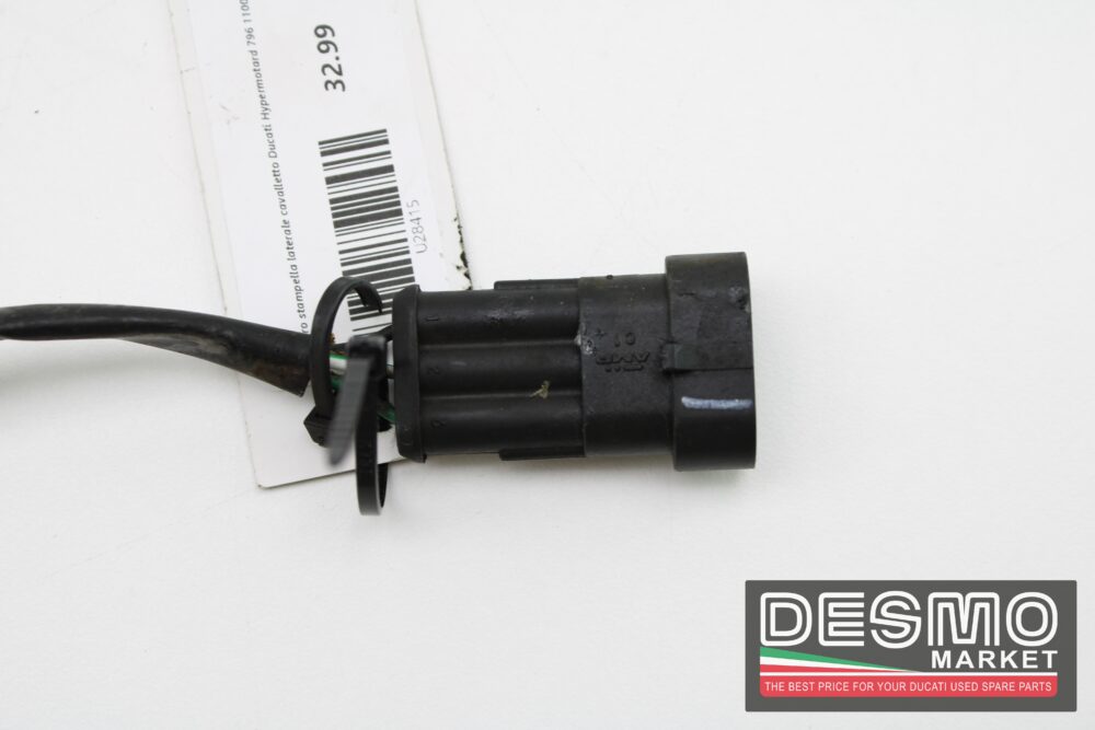 Micro stampella laterale cavalletto Ducati Hypermotard 796 1100 - immagine 3