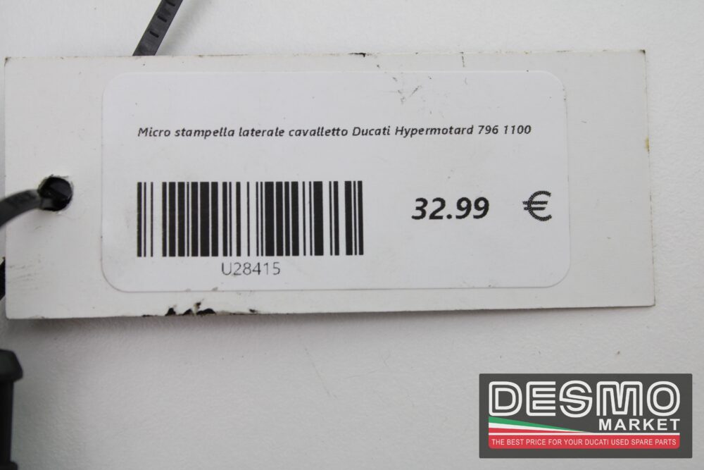 Micro stampella laterale cavalletto Ducati Hypermotard 796 1100 - immagine 6
