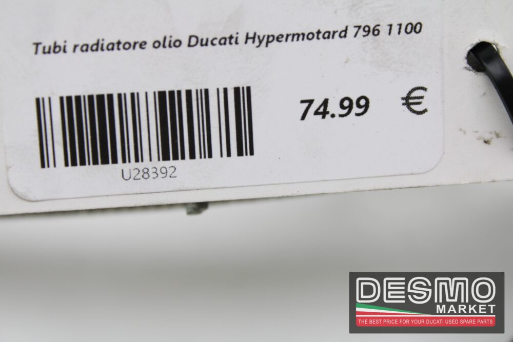 Tubi radiatore olio Ducati Hypermotard 796 1100 - immagine 8
