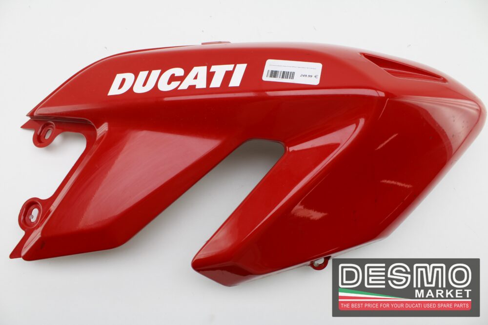 Carenatura serbatoio destra Ducati OEM per Hypermotard 796 1100 Rossa - immagine 2