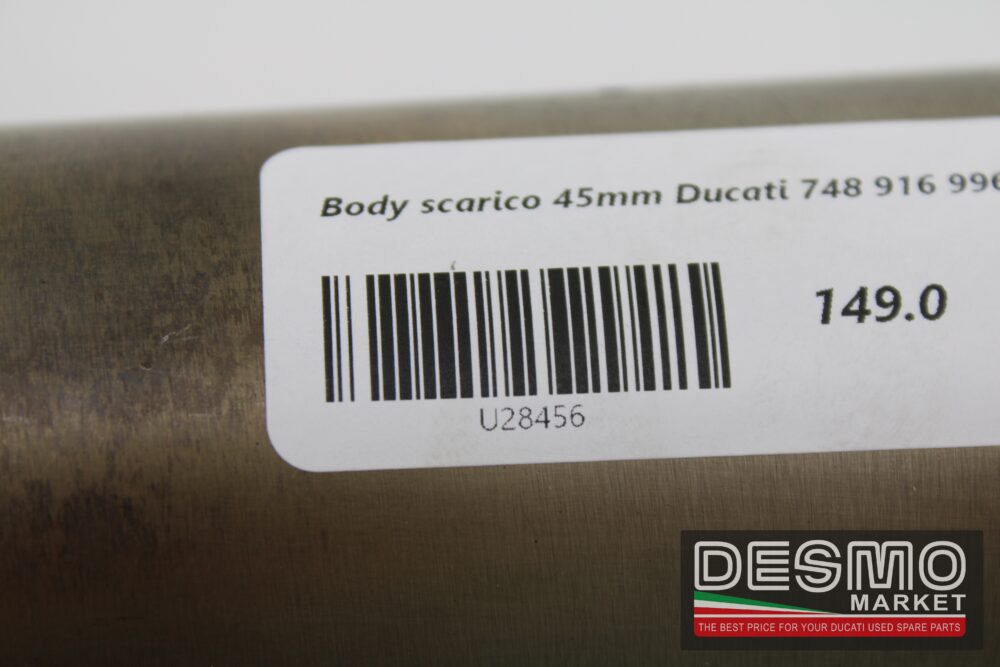 Body scarico 45mm Ducati 748 916 996 - immagine 7