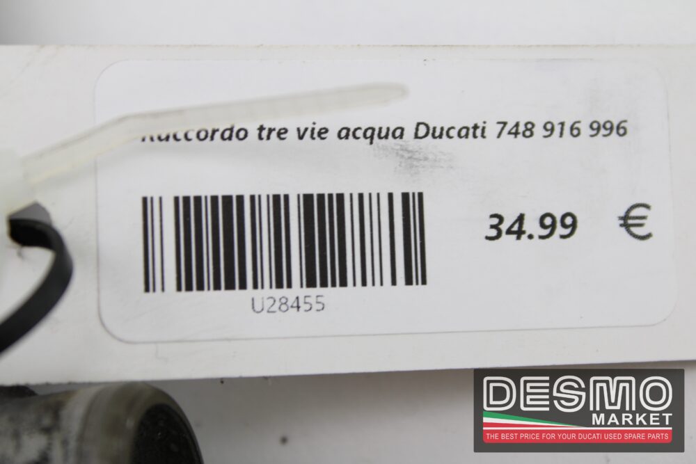 Raccordo tre vie acqua Ducati 748 916 996 - immagine 6