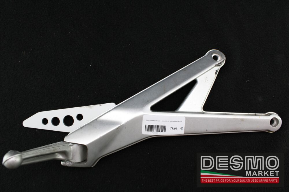 Supporto pedana passeggero sinistra Ducati Hypermotard 796 1100