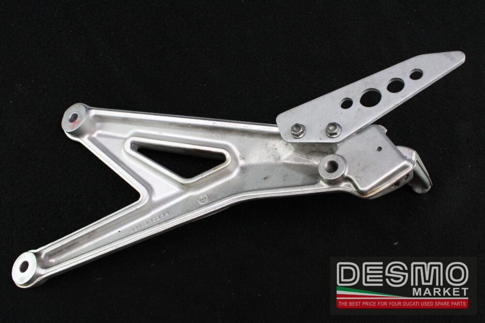 Supporto pedana passeggero sinistra Ducati Hypermotard 796 1100 - immagine 6