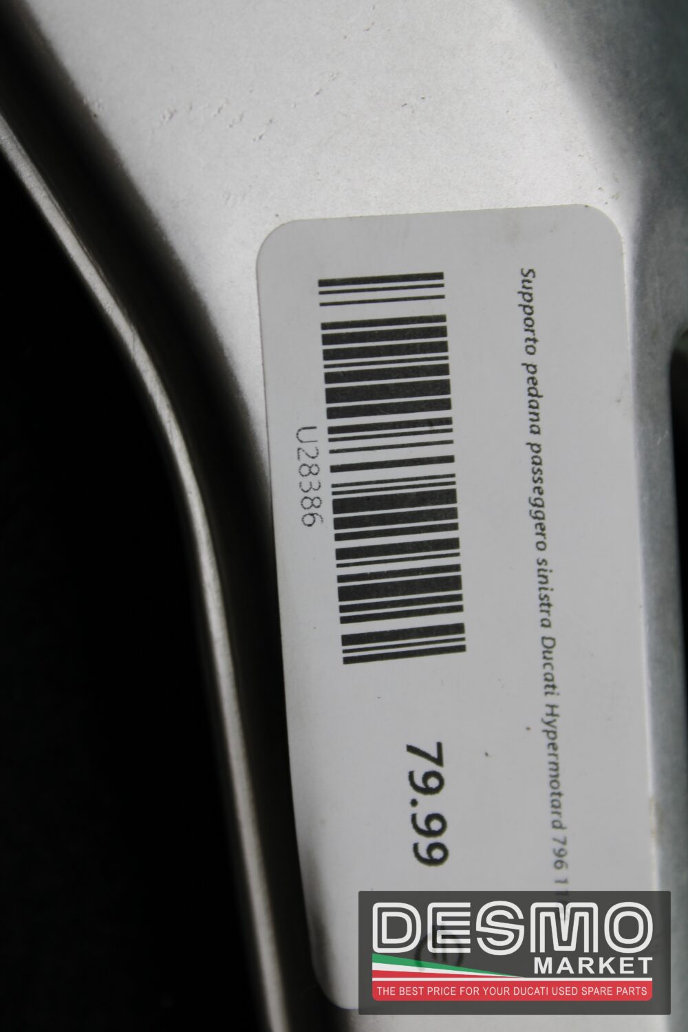 Supporto pedana passeggero sinistra Ducati Hypermotard 796 1100 - immagine 7