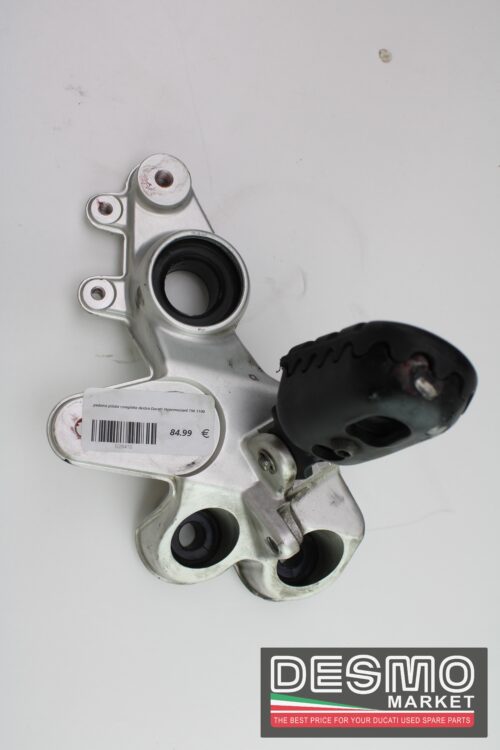 pedana pilota completa destra Ducati Hypermotard 796 1100
