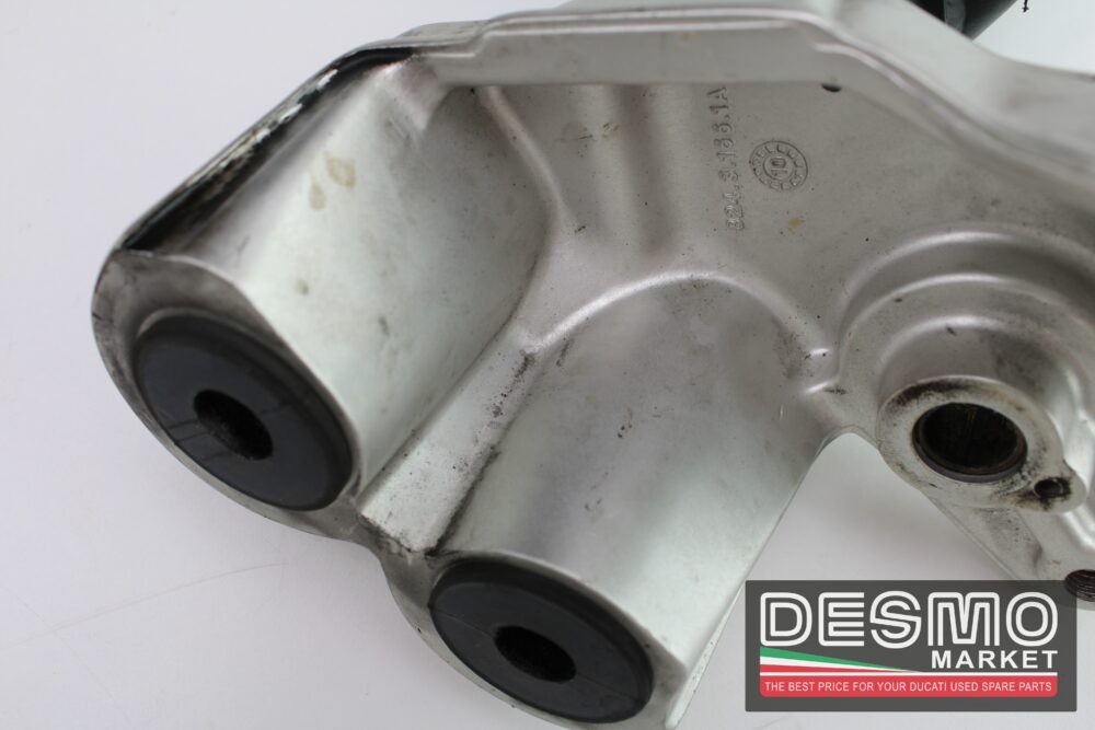 pedana pilota completa destra Ducati Hypermotard 796 1100 - immagine 3