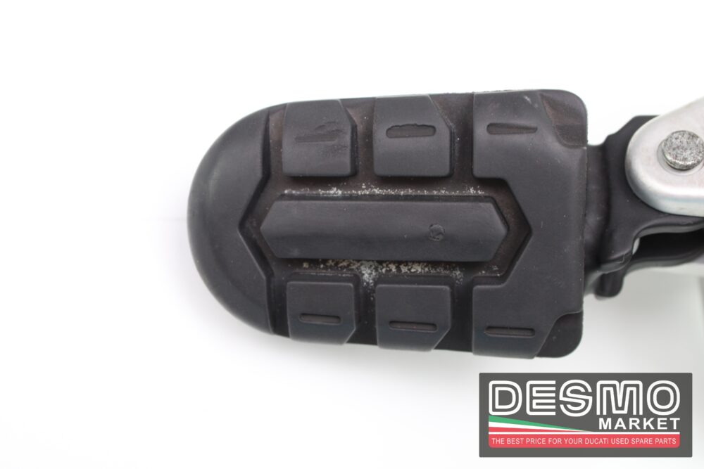 pedana pilota completa sinistra Ducati Hypermotard 796 1100 - immagine 8