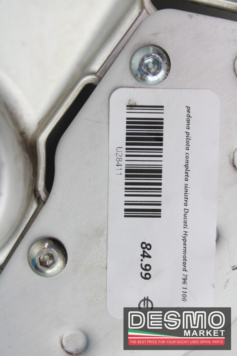 pedana pilota completa sinistra Ducati Hypermotard 796 1100 - immagine 9