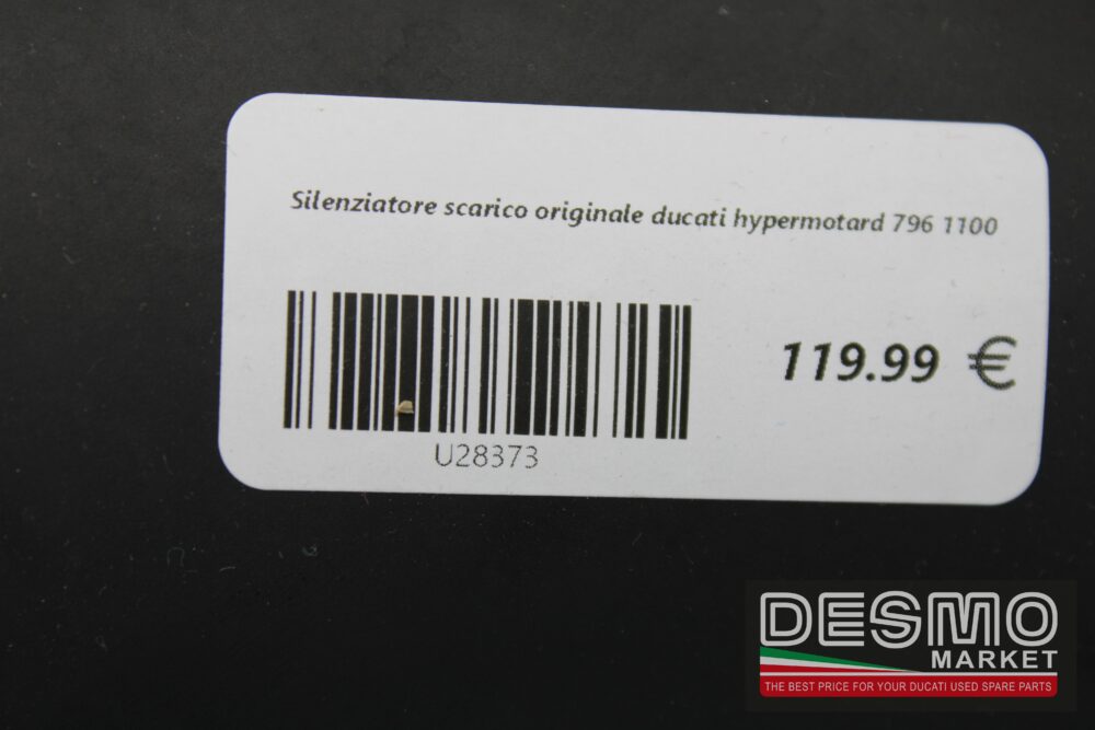 Silenziatore scarico originale ducati hypermotard 796 1100 - immagine 9