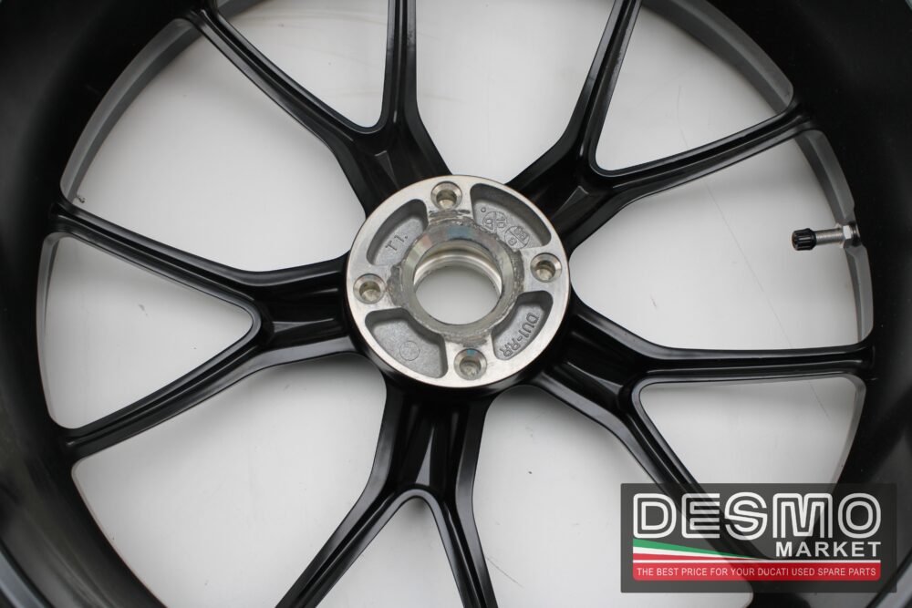 Cerchio posteriore Ducati 10 razze monta su molti modelli con perno picco - immagine 8