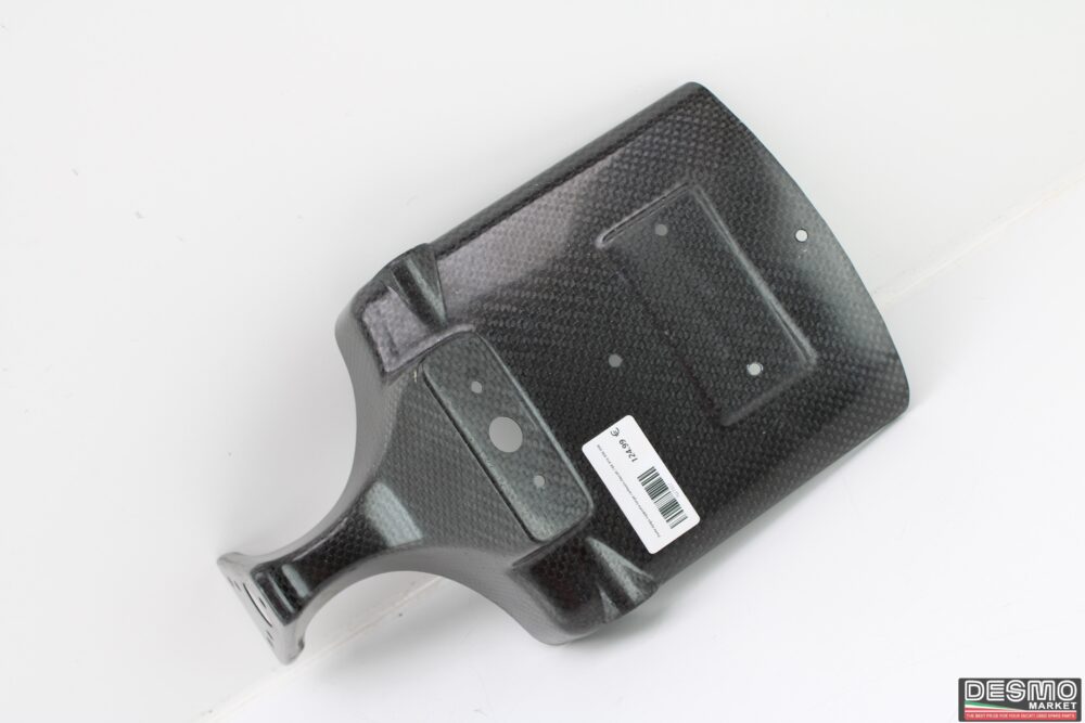 Porta targa supporto targa carbonio Ducati 748 916 996 998 - immagine 2