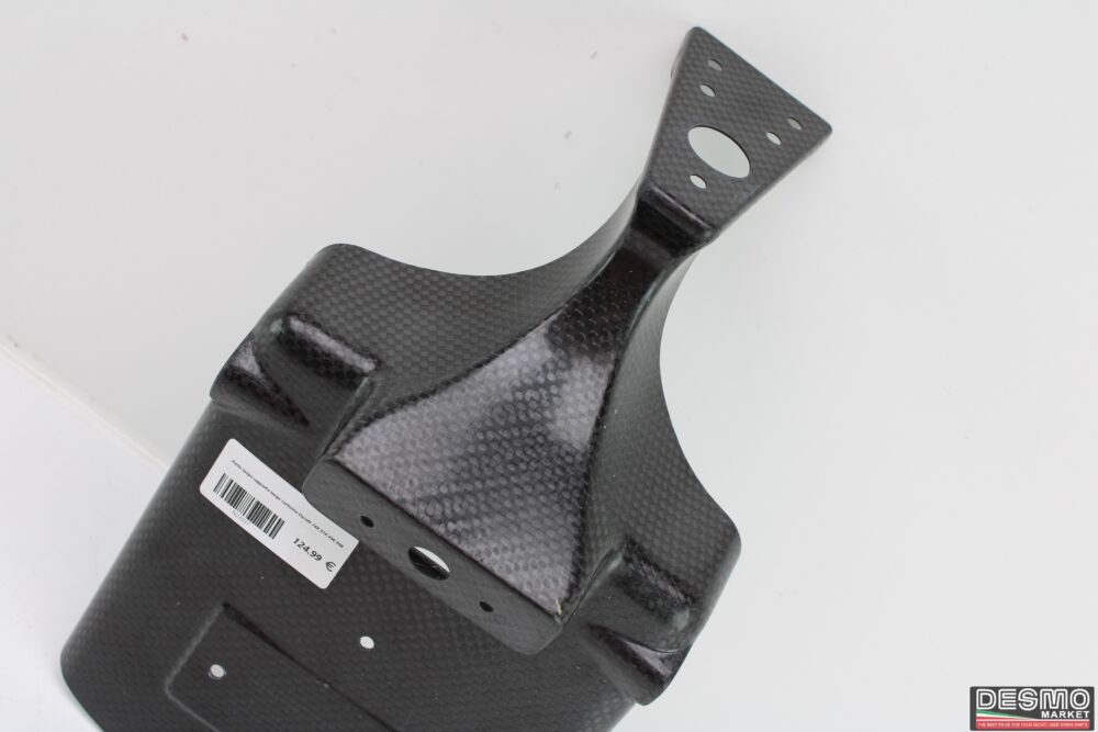 Porta targa supporto targa carbonio Ducati 748 916 996 998 - immagine 4