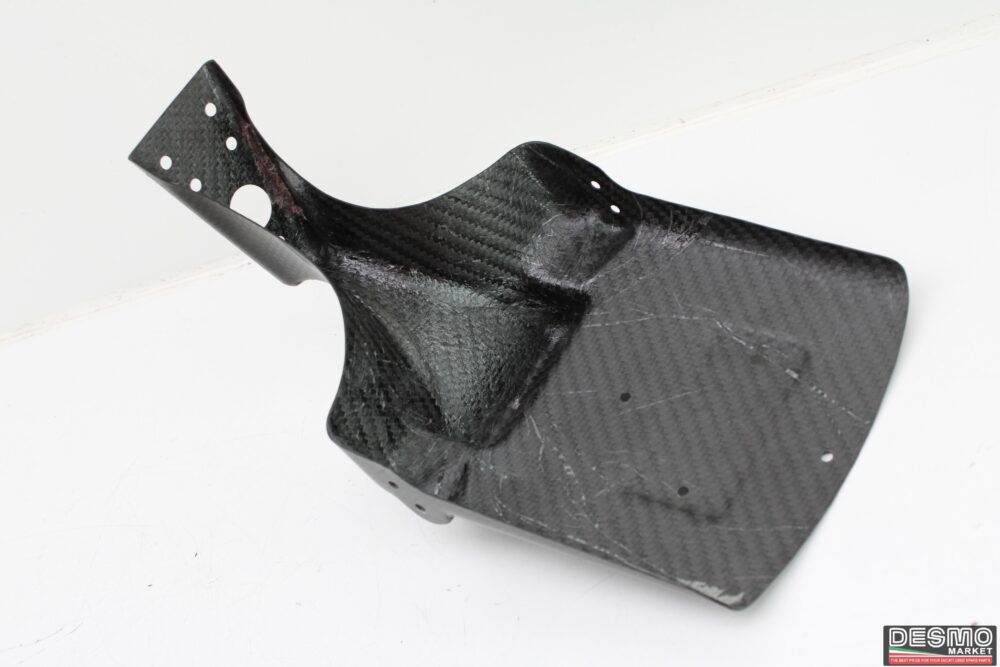 Porta targa supporto targa carbonio Ducati 748 916 996 998 - immagine 5
