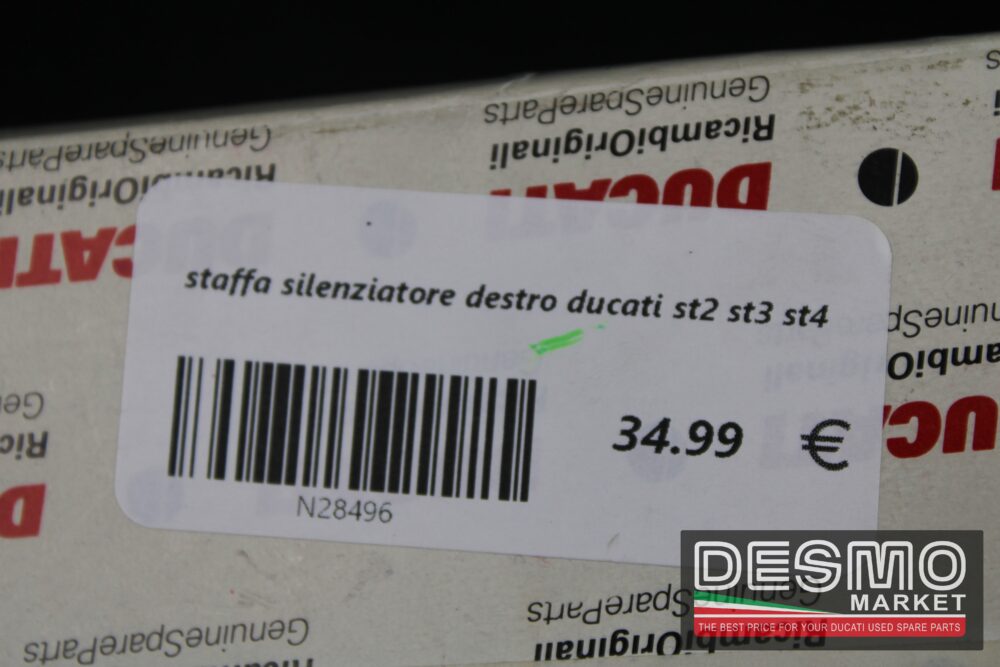 staffa silenziatore destro ducati st2 st3 st4 - immagine 6