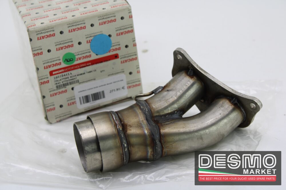 collettore scarico testa verticale ducati 748 916 996 - immagine 2