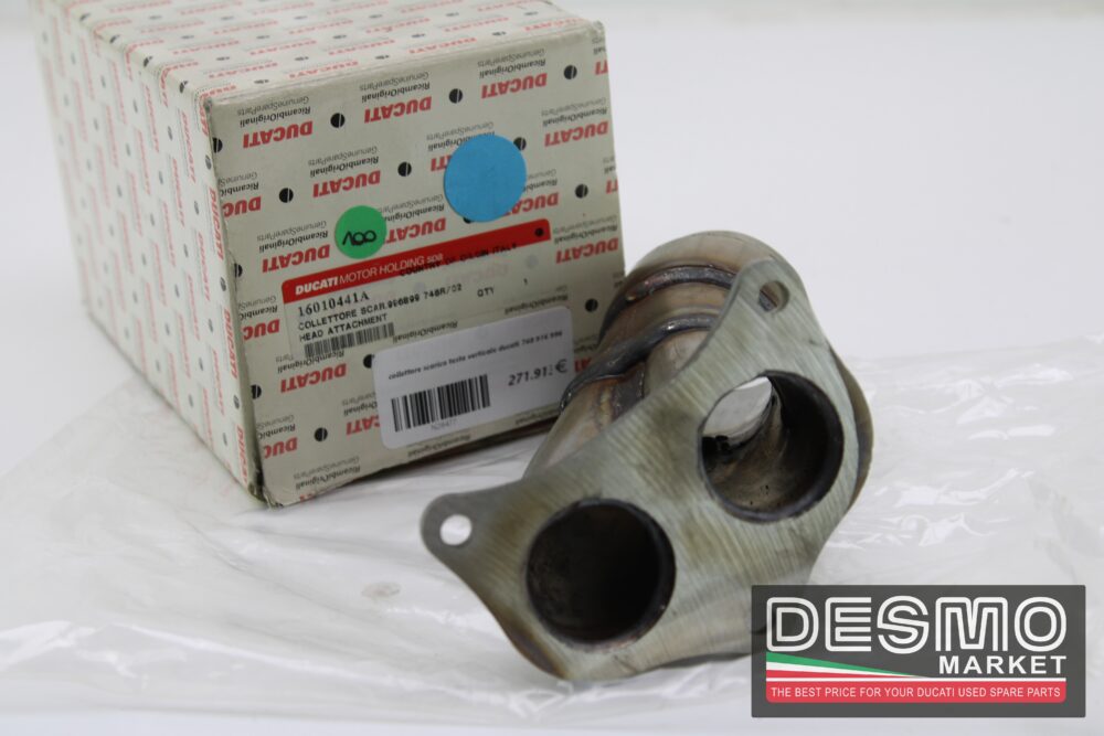 collettore scarico testa verticale ducati 748 916 996 - immagine 3
