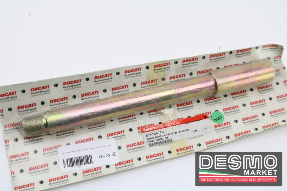 perno ruota anteriore ducati monster supersport 350 400 600 750 900 - immagine 5
