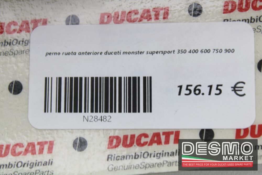 perno ruota anteriore ducati monster supersport 350 400 600 750 900 - immagine 6