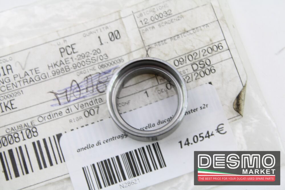 anello di centraggio forcella ducati monster s2r - immagine 4