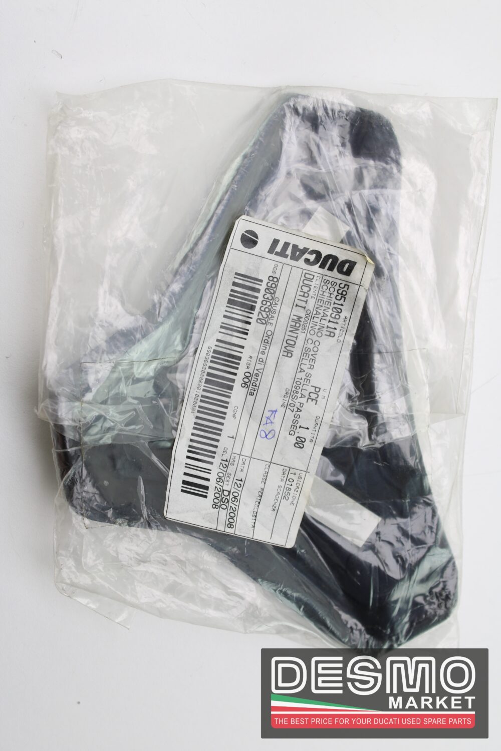 schienale ducati 848 1098 1198 - immagine 2
