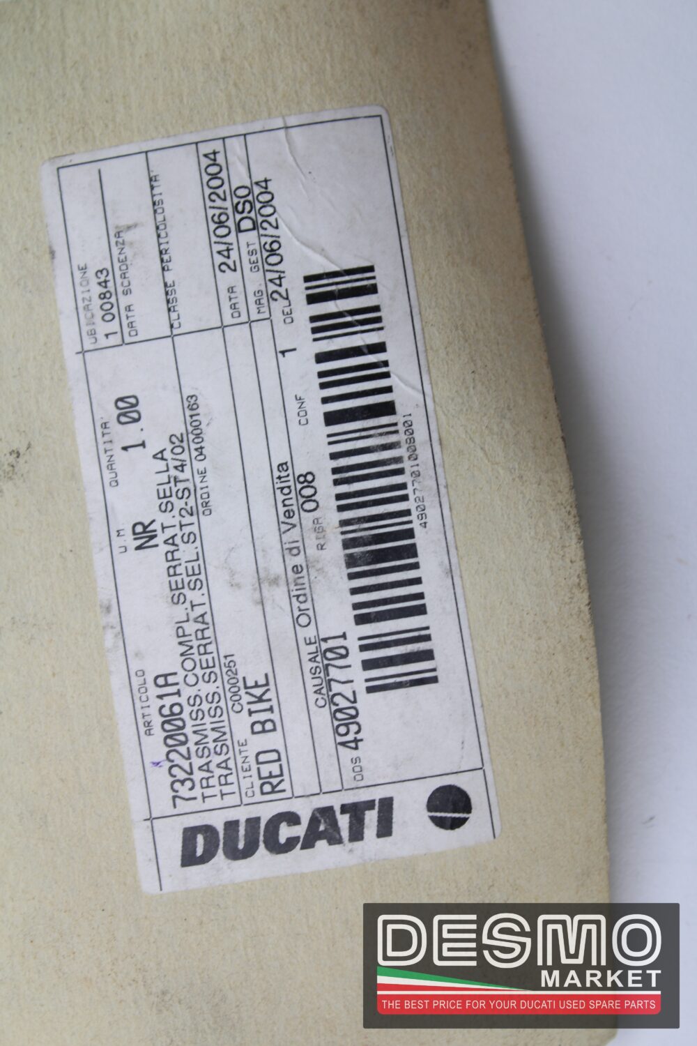 chiavistello serratura ducati st2 st3 st4 - immagine 3