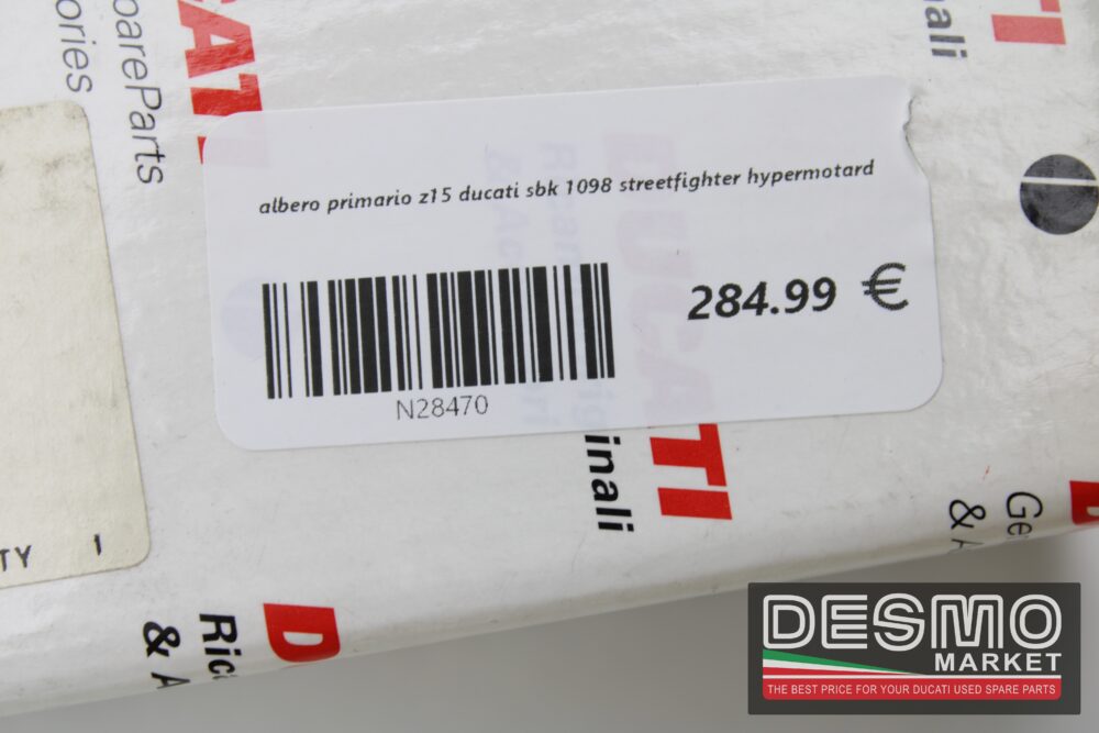 albero primario z15 ducati sbk 1098 streetfighter hypermotard - immagine 3