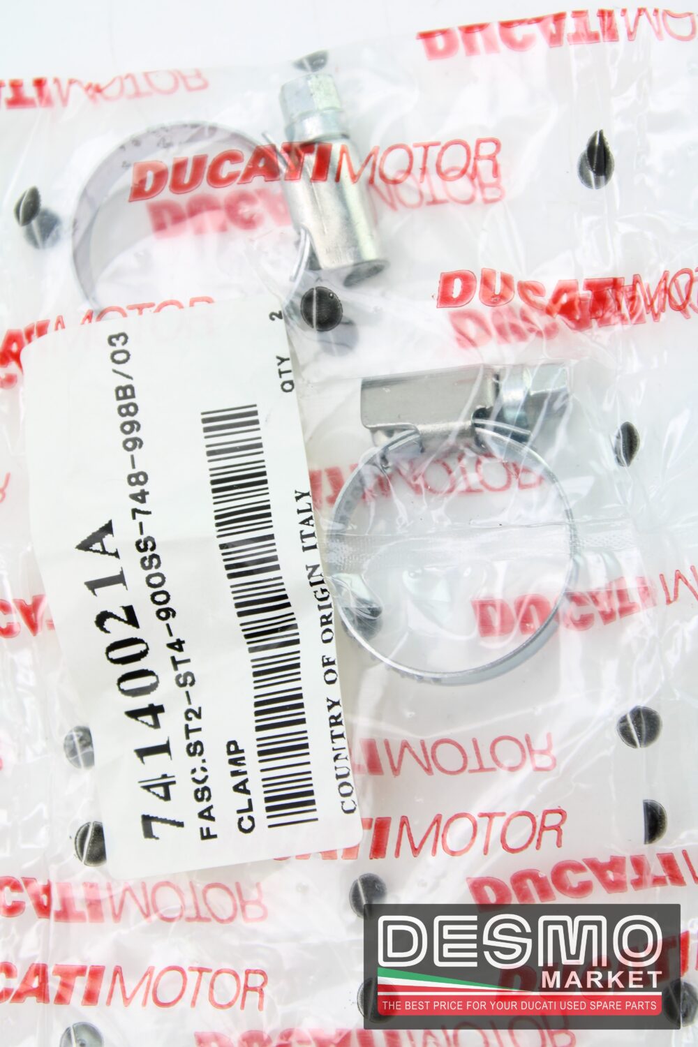 kit fascette tubi radiatore acqua ducati monster s4r