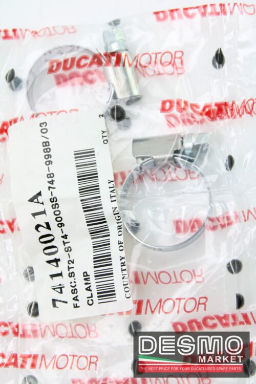 kit fascette tubi radiatore acqua ducati monster s4r