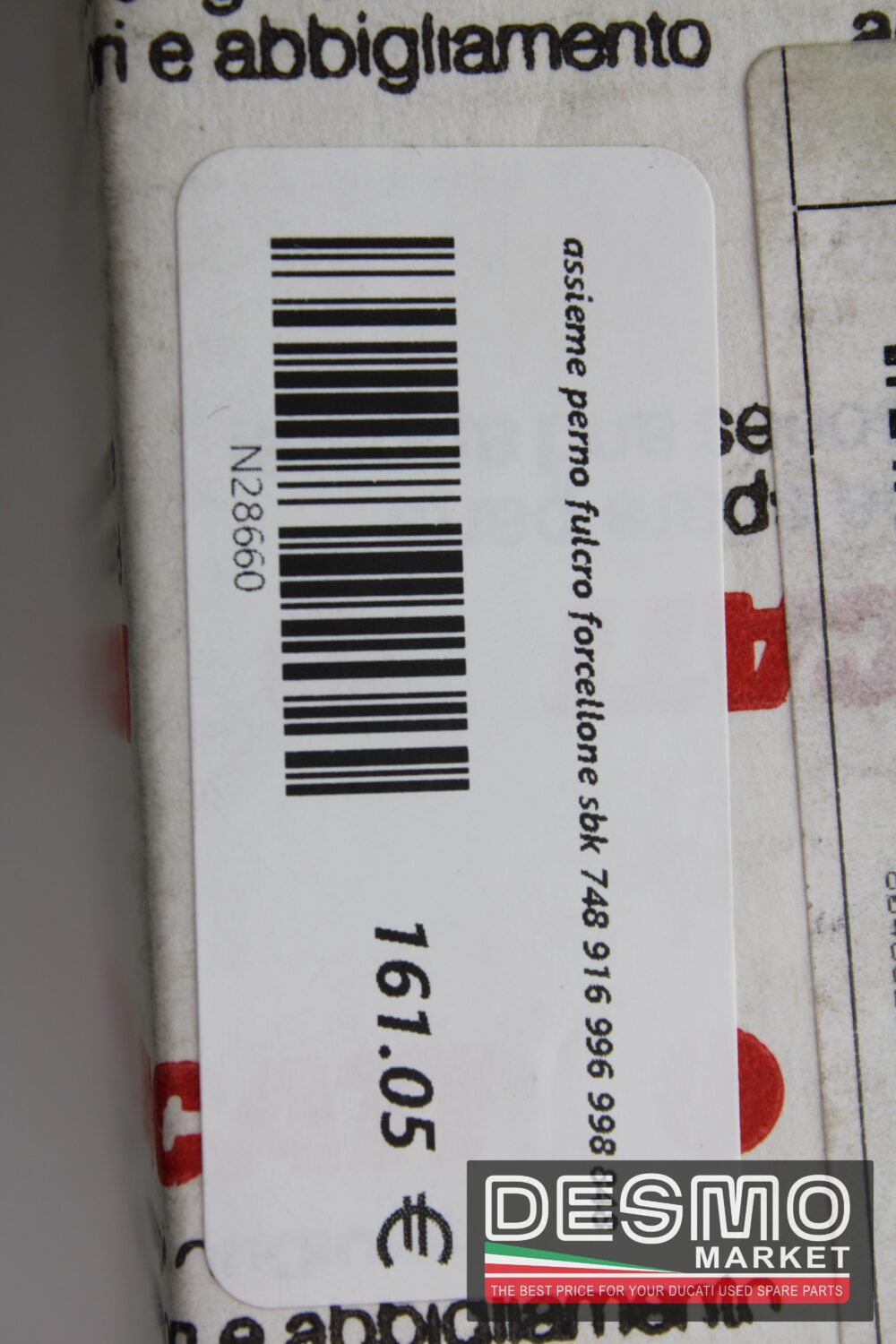 assieme perno fulcro forcellone sbk 748 916 996 998 848 - immagine 4