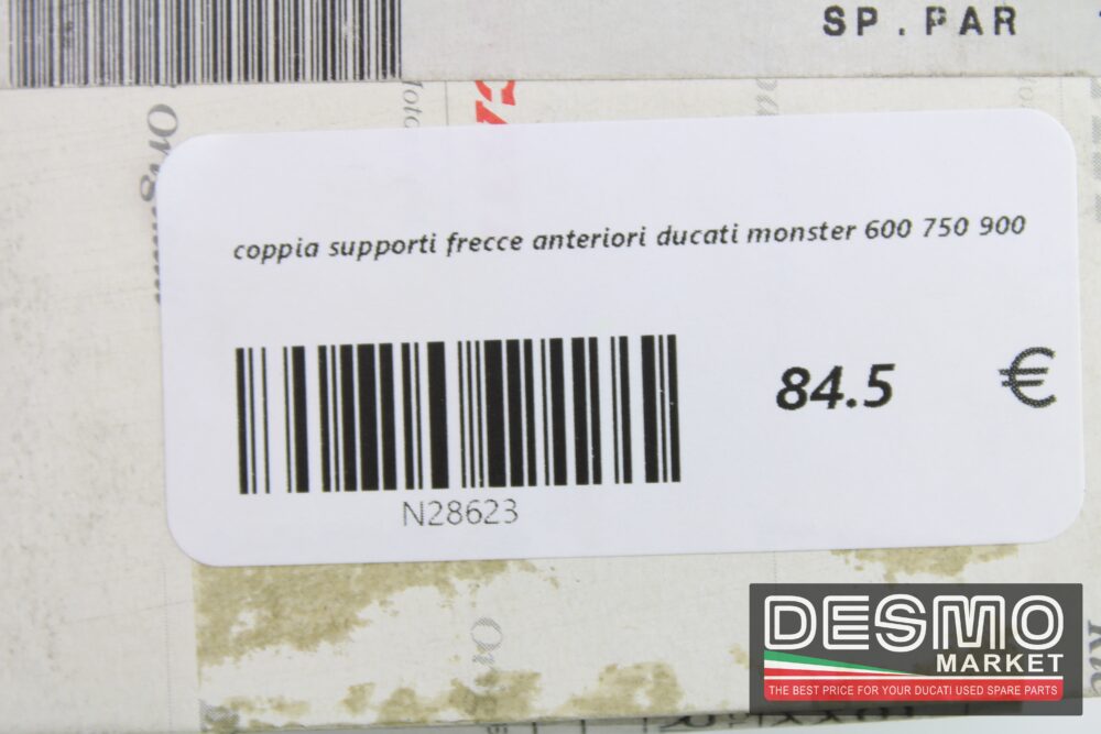 coppia supporti frecce anteriori ducati monster 600 750 900 - immagine 5