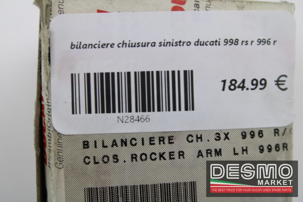 Left Locking Rocker Ducati 998 RS R 996 R - Image 2