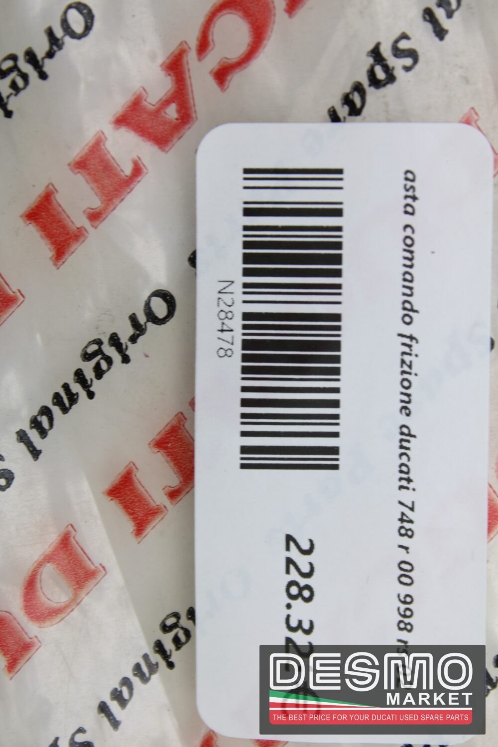 asta comando frizione ducati 748 r 00 998 rs 02 - immagine 3