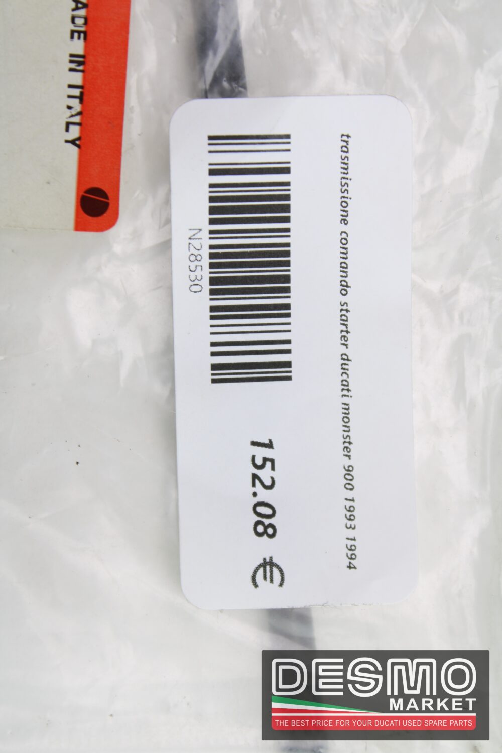 trasmissione comando starter ducati monster 900 1993 1994 - immagine 2