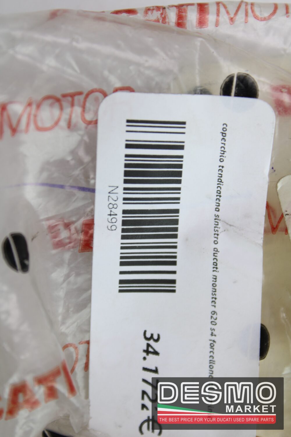 coperchio tendicatena sinistro ducati monster s4 forcellone alluminio - immagine 2