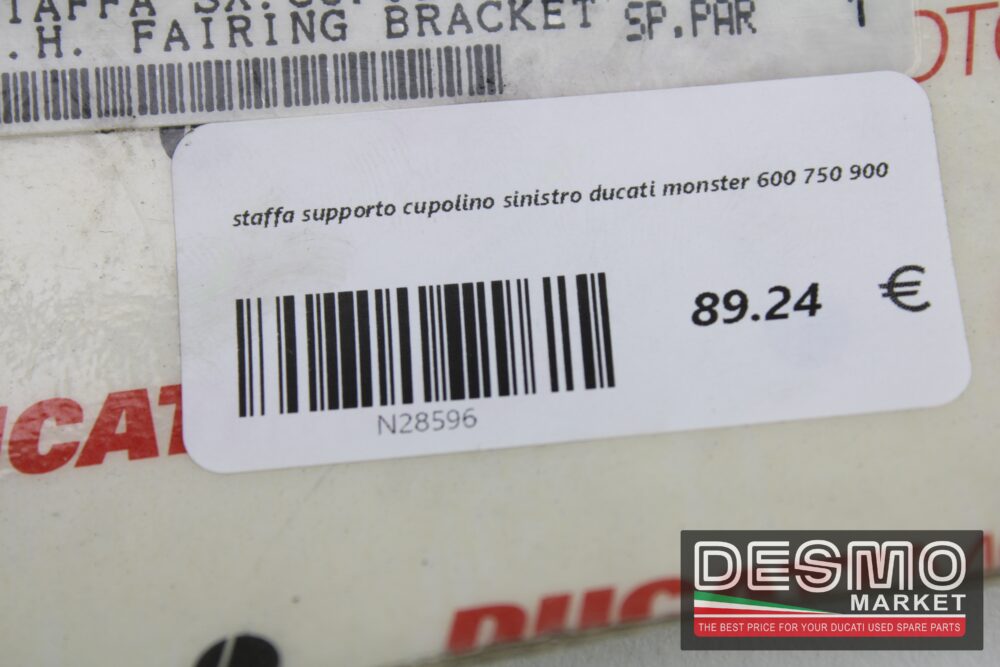 staffa supporto cupolino sinistro ducati monster 600 750 900 - immagine 3