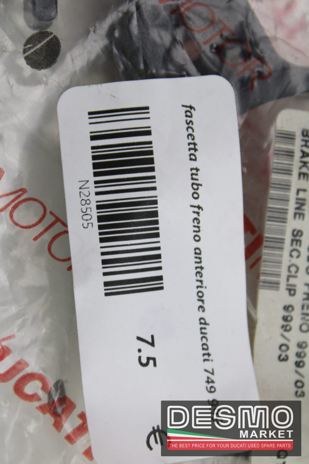 fascetta tubo freno anteriore ducati 749 999 - immagine 4