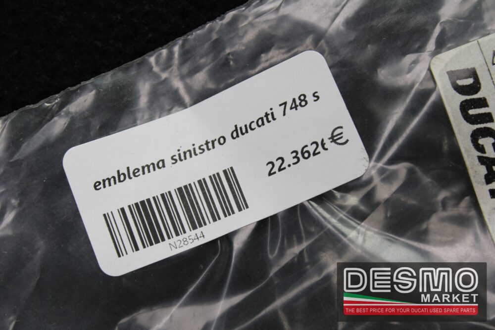 emblema sinistro ducati 748 s - immagine 3