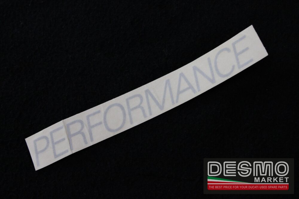 decalco ducati performance 160mm argento