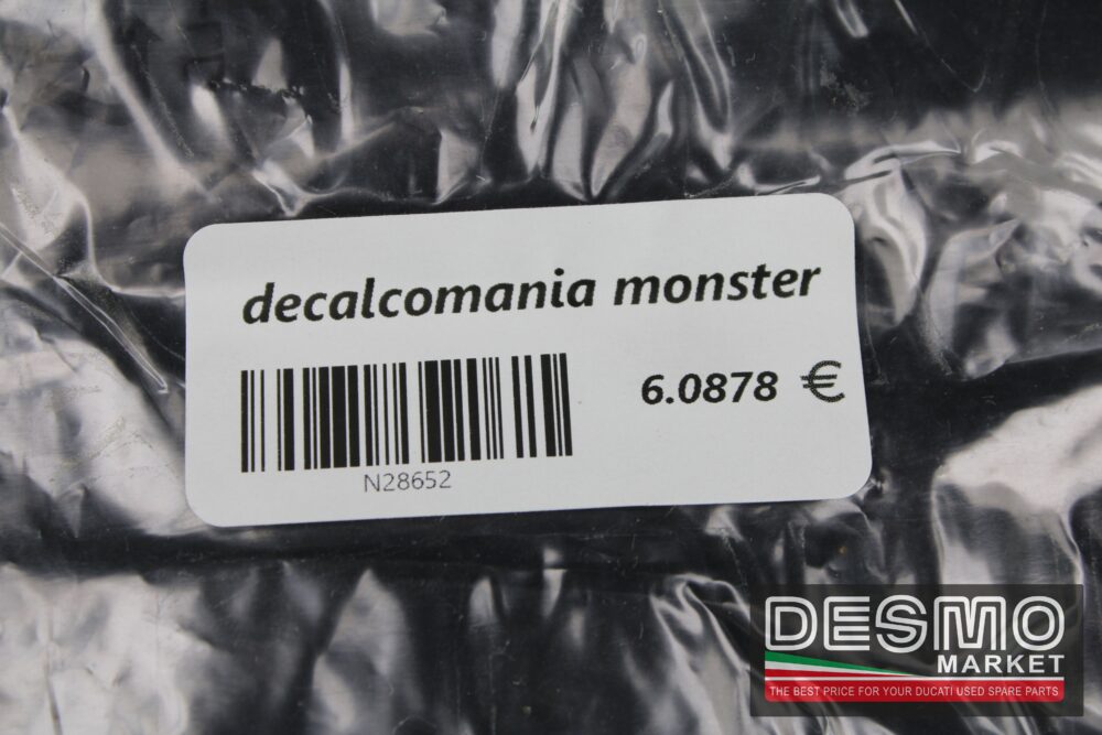 decalcomania monster - immagine 3