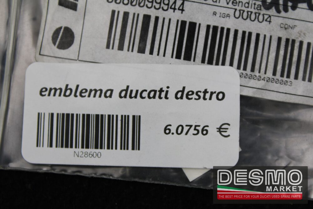 emblema ducati destro - immagine 2