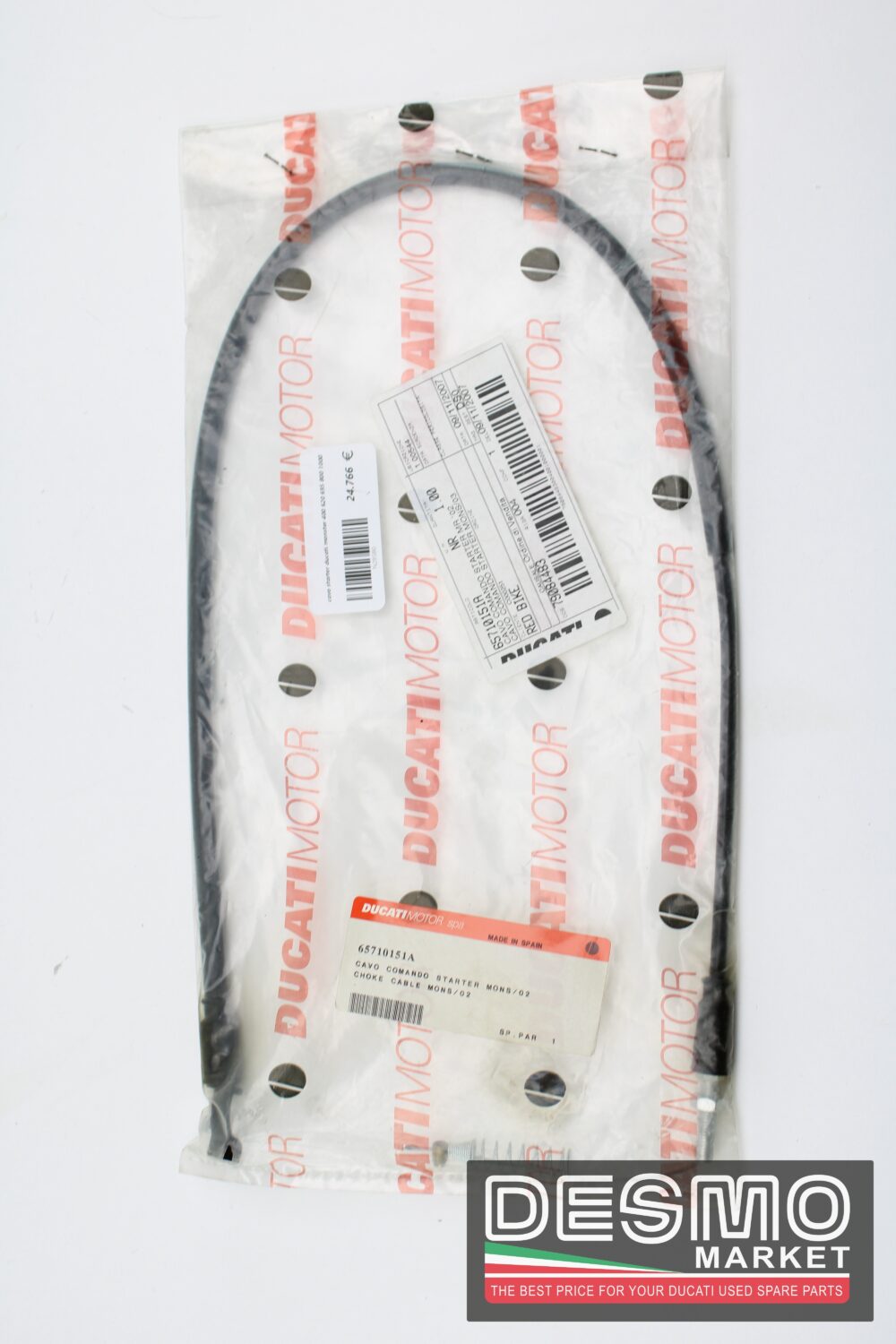 cavo starter ducati monster 400 620 695 800 1000 - immagine 2